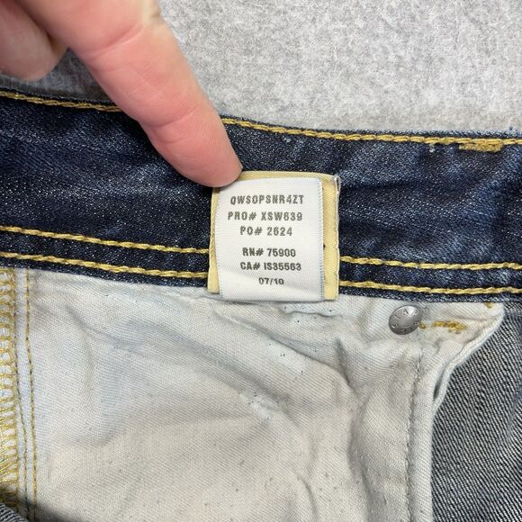 Big Star Sophie Distressed Jeans Women’s 27R Medium Wash Bootcut Y2K Denim - Picture 9 of 16